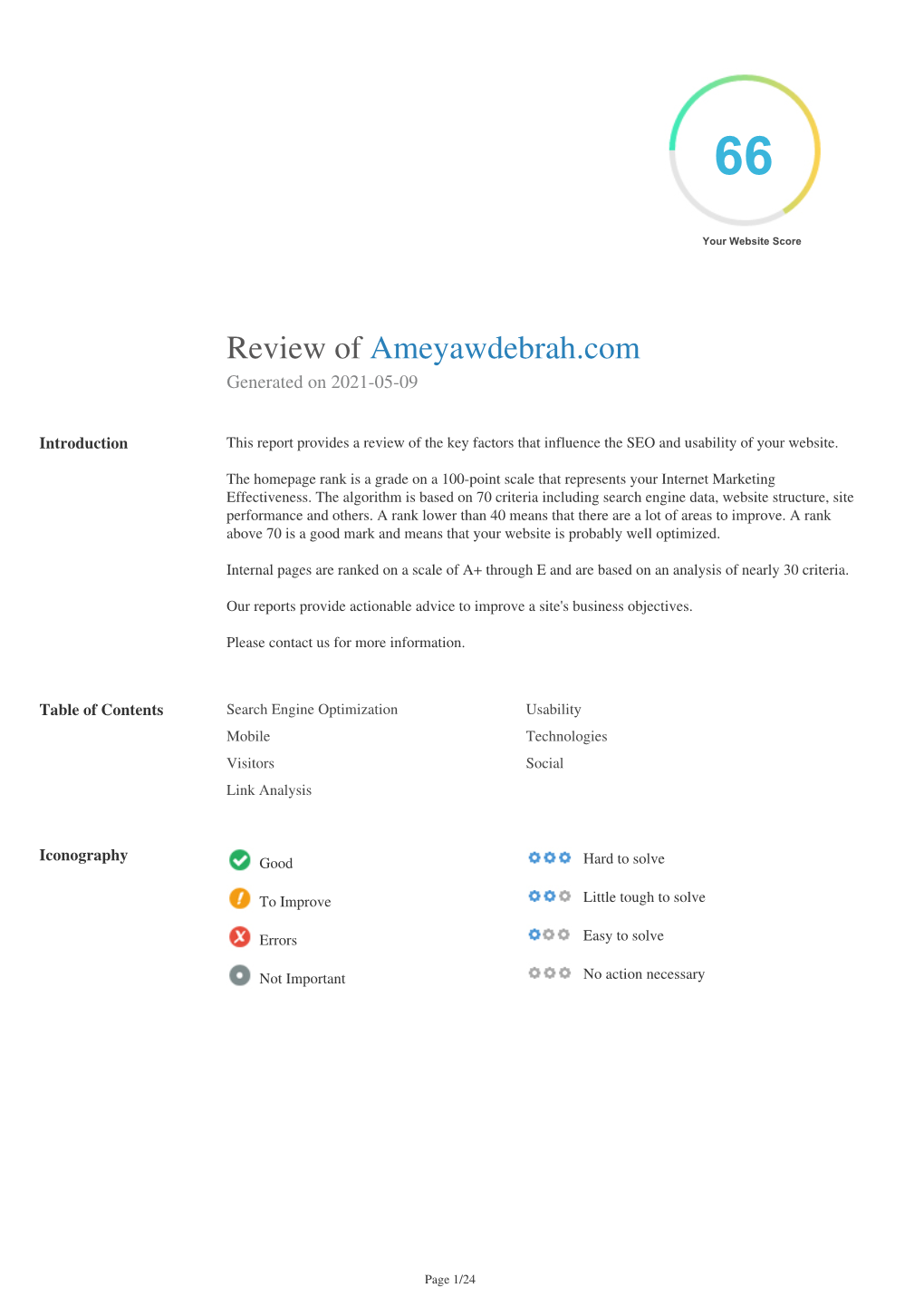 Review of Ameyawdebrah.Com Generated on 2021-05-09