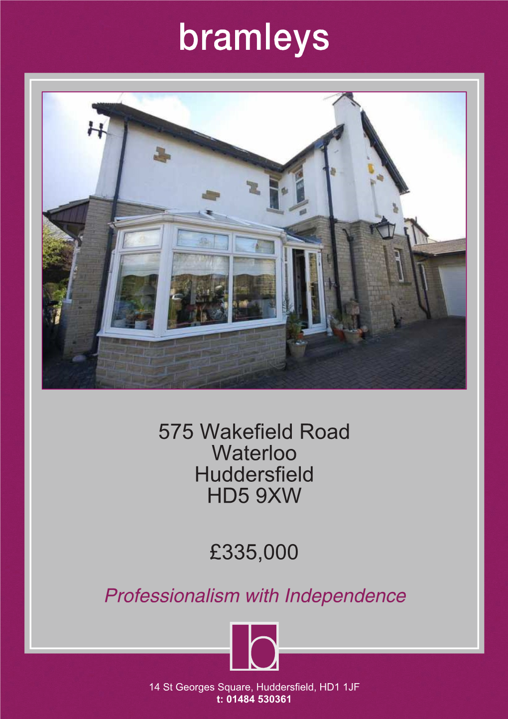 575 Wakefield Road Waterloo Huddersfield HD5 9XW