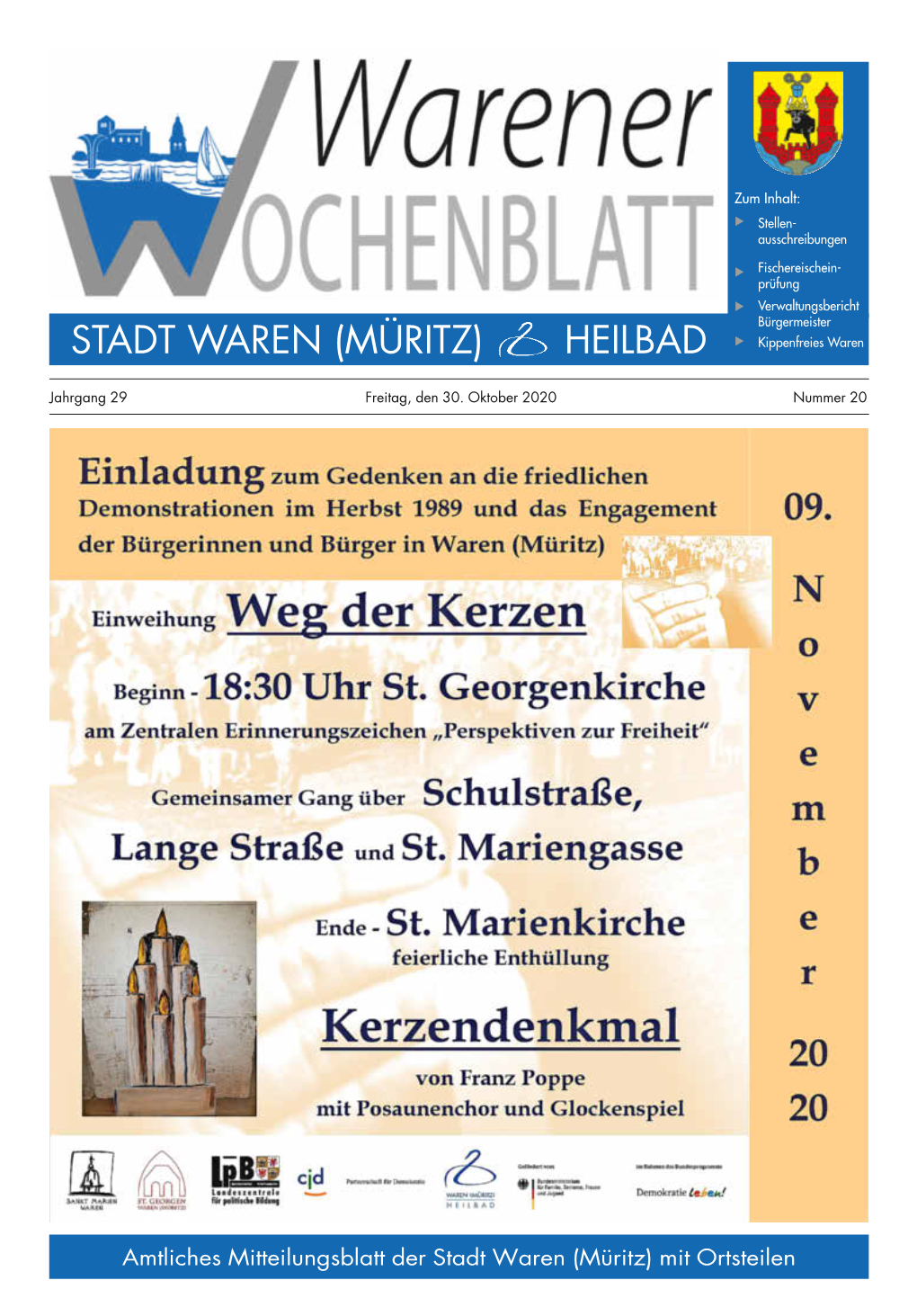 Warener Wochenblatt Nr. 20/2020