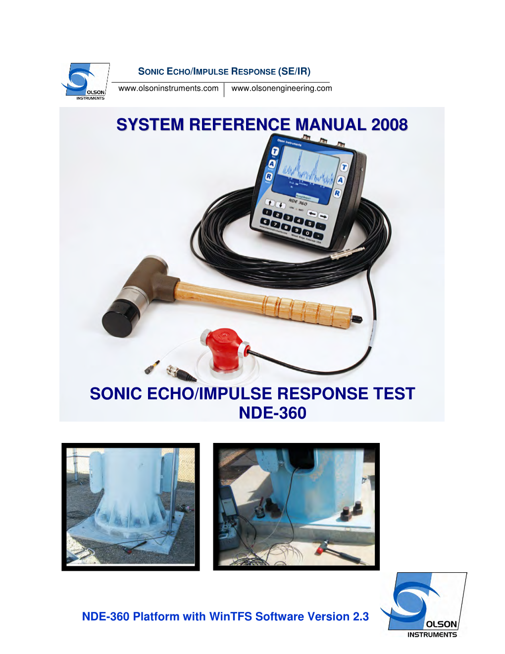 System Reference Manual 2008 Sonic Echo/Impulse