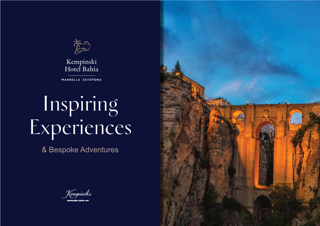 Inspiring Experiences