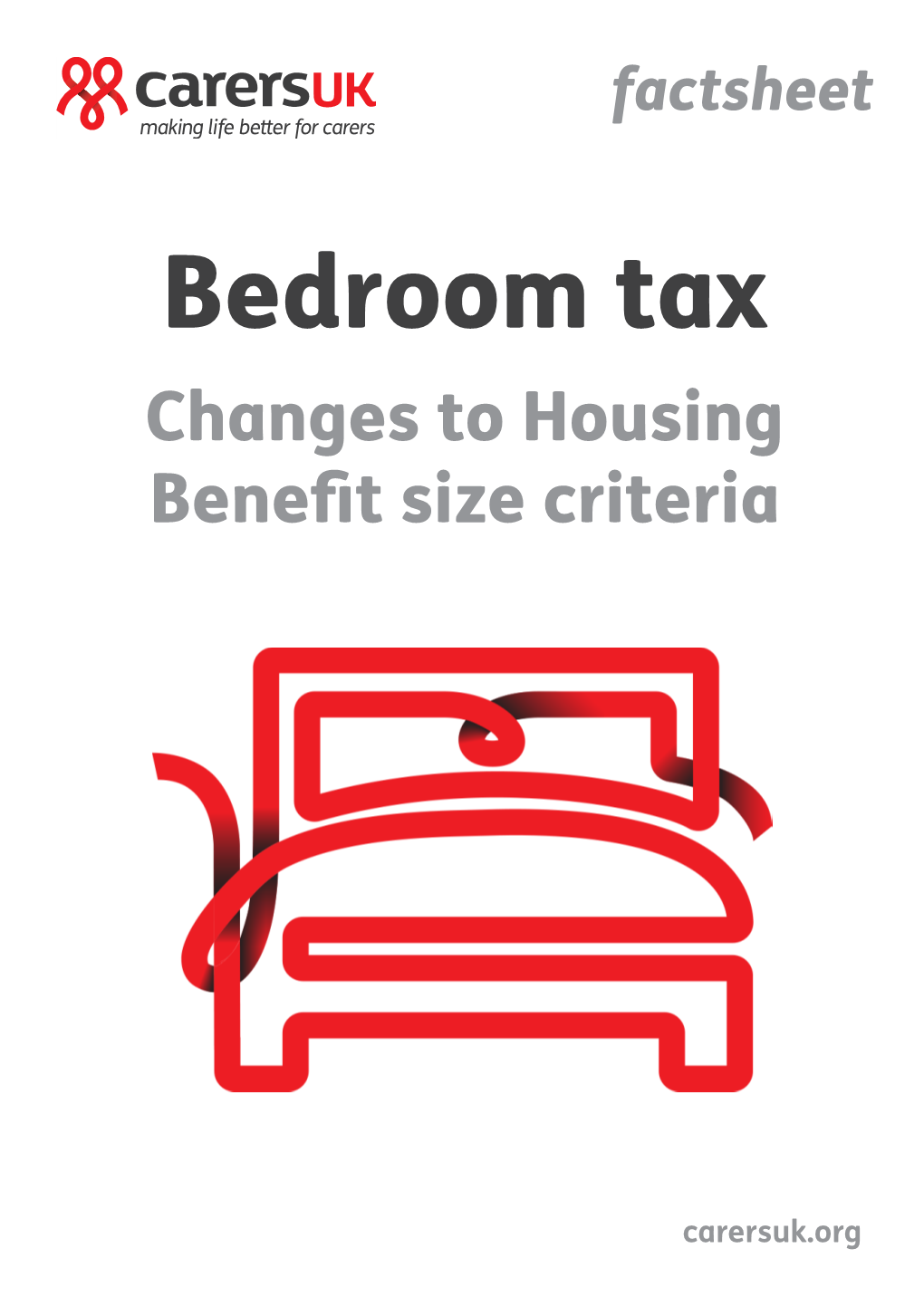 Bedroom Tax Changes to Housing Benefit Size Criteria