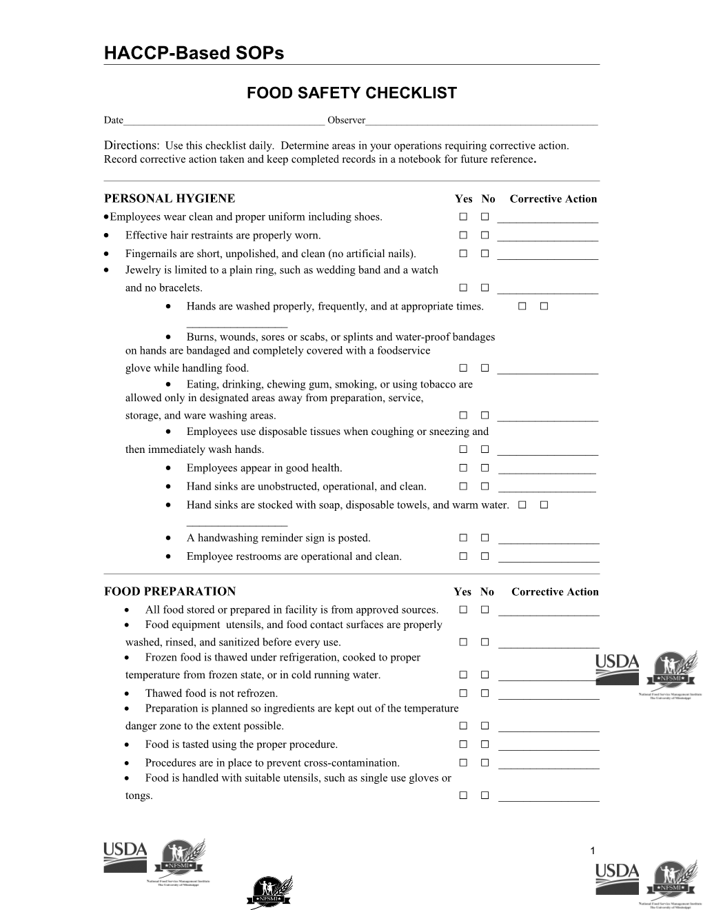 HACCP-Based Sops s3