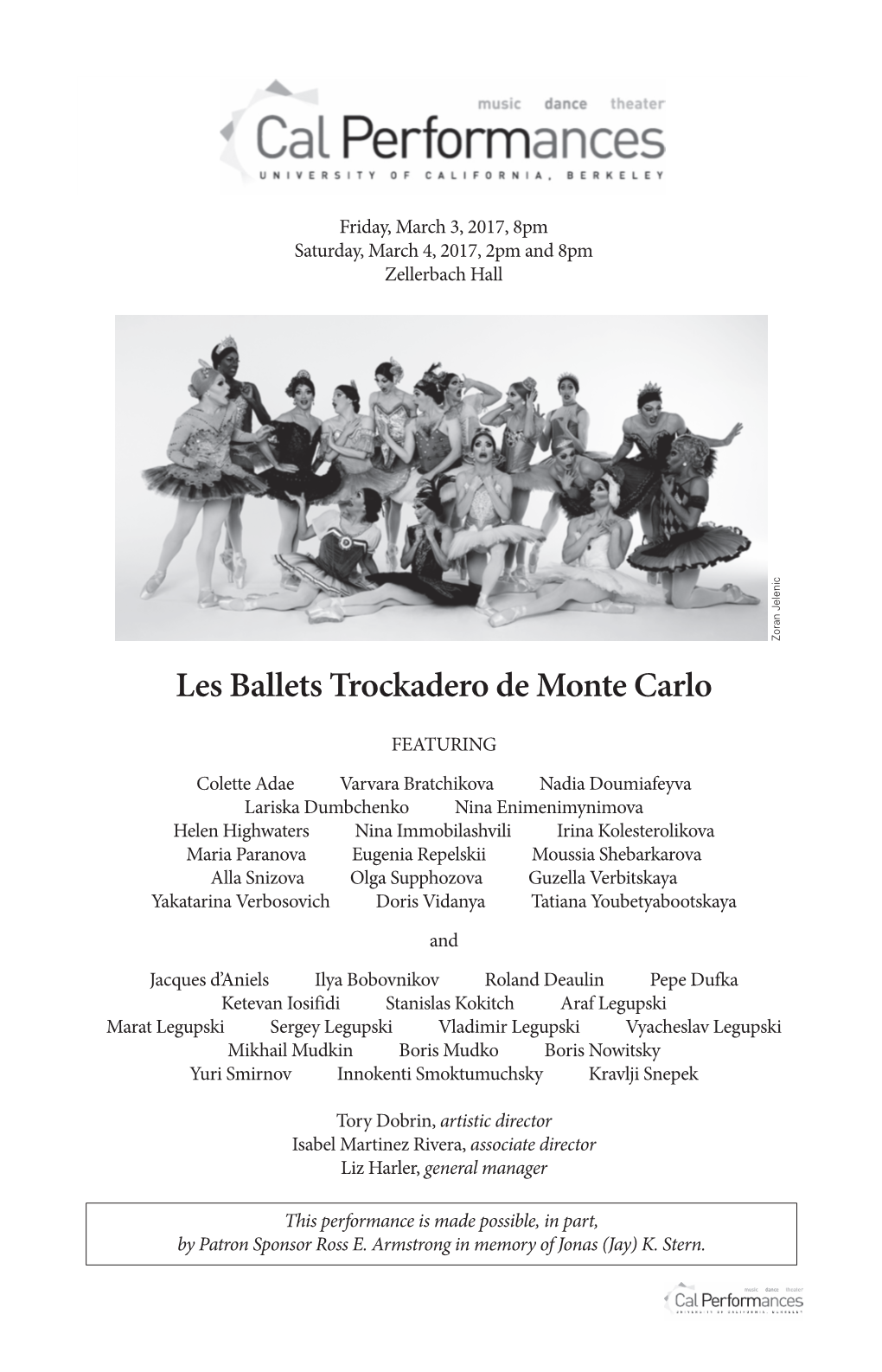 Les Ballets Trockadero De Monte Carlo