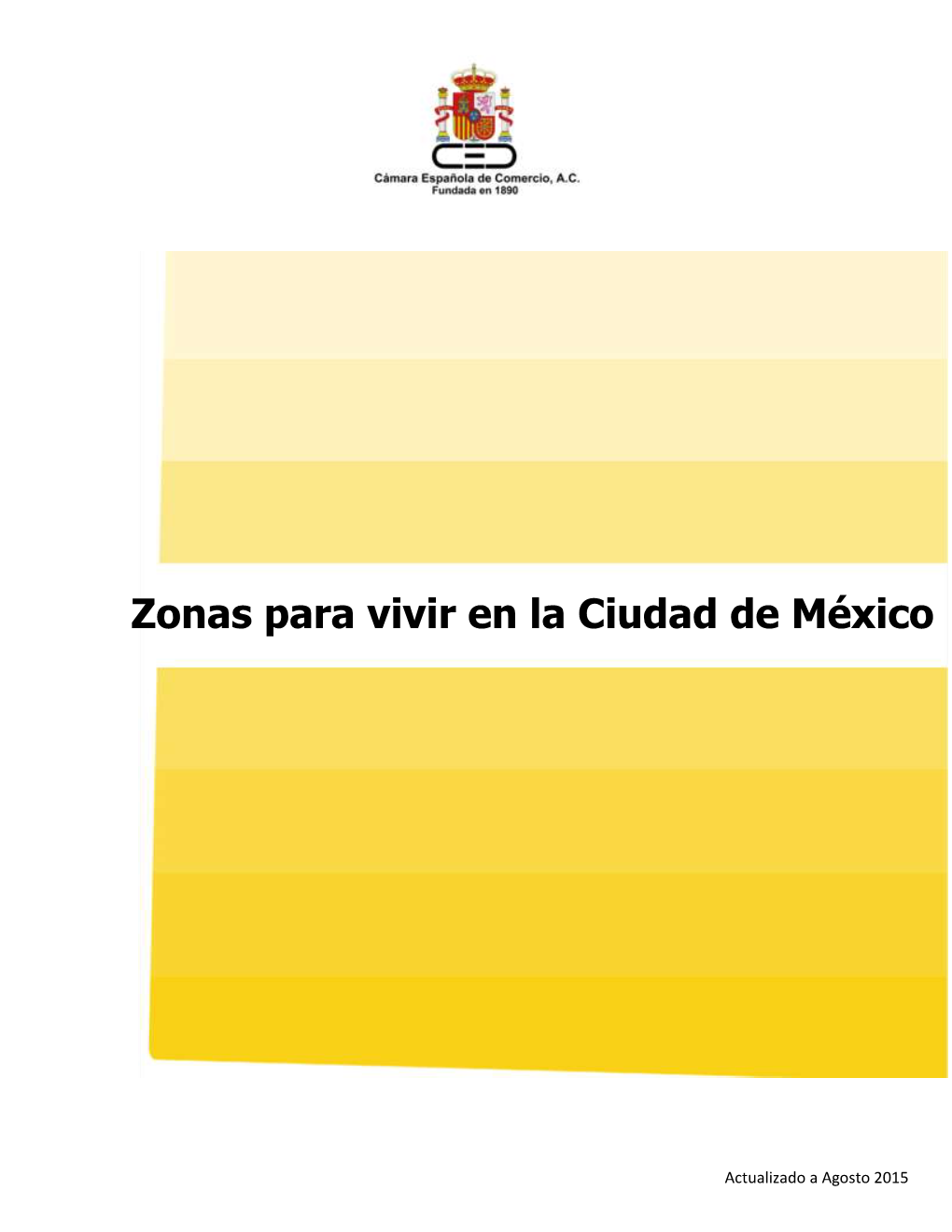 Guía “Zonas Para Vivir En La Ciudad De México”