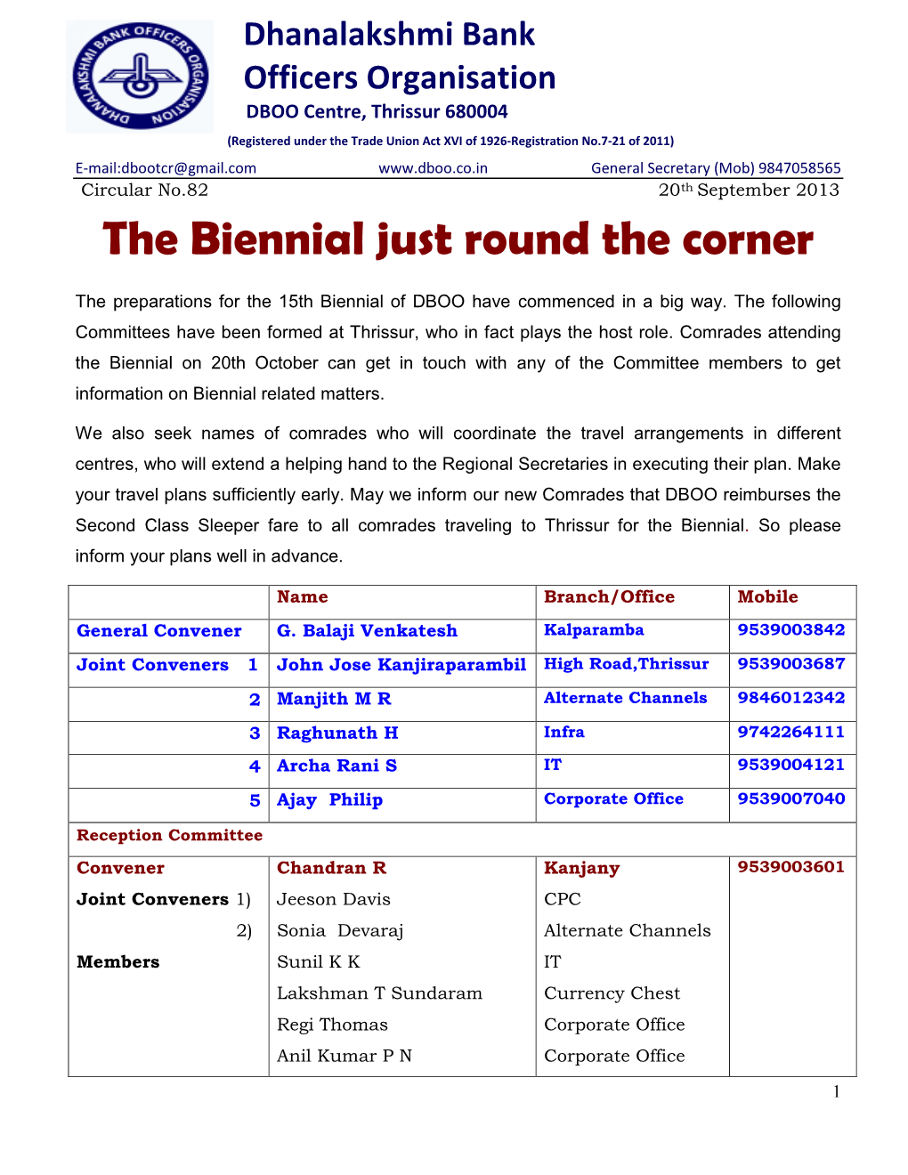 The Biennial Just Round the Corner