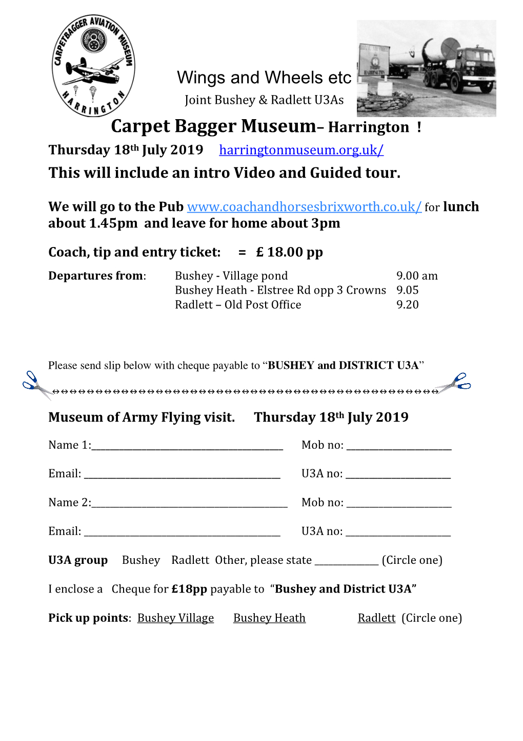 Carpet Bagger Museum– Harrington !