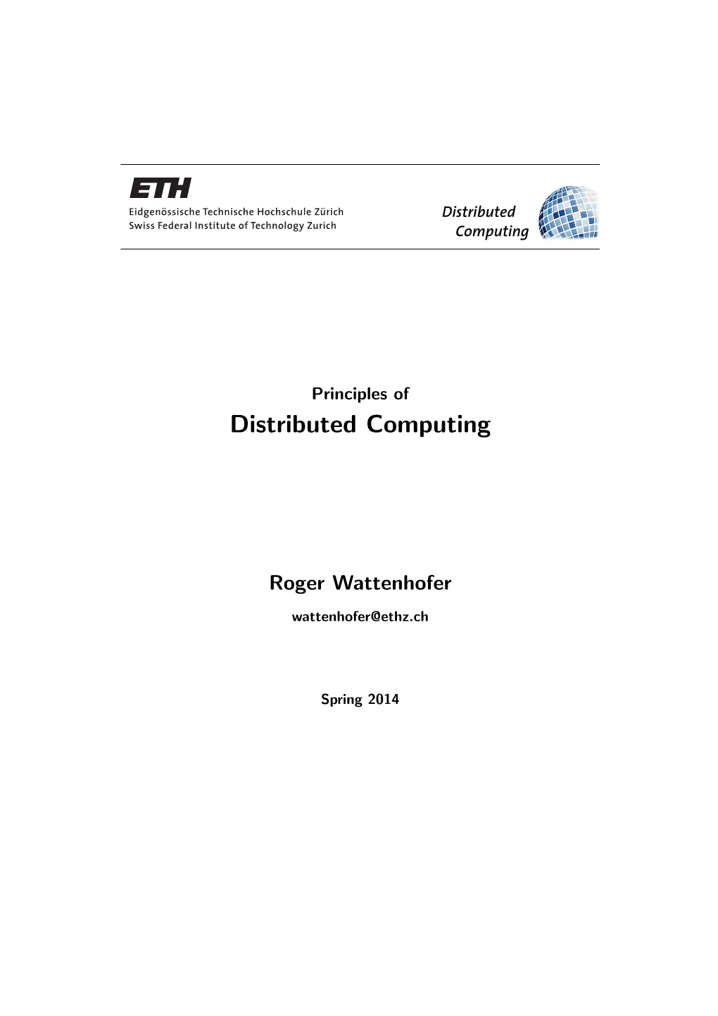 Distributed Computing