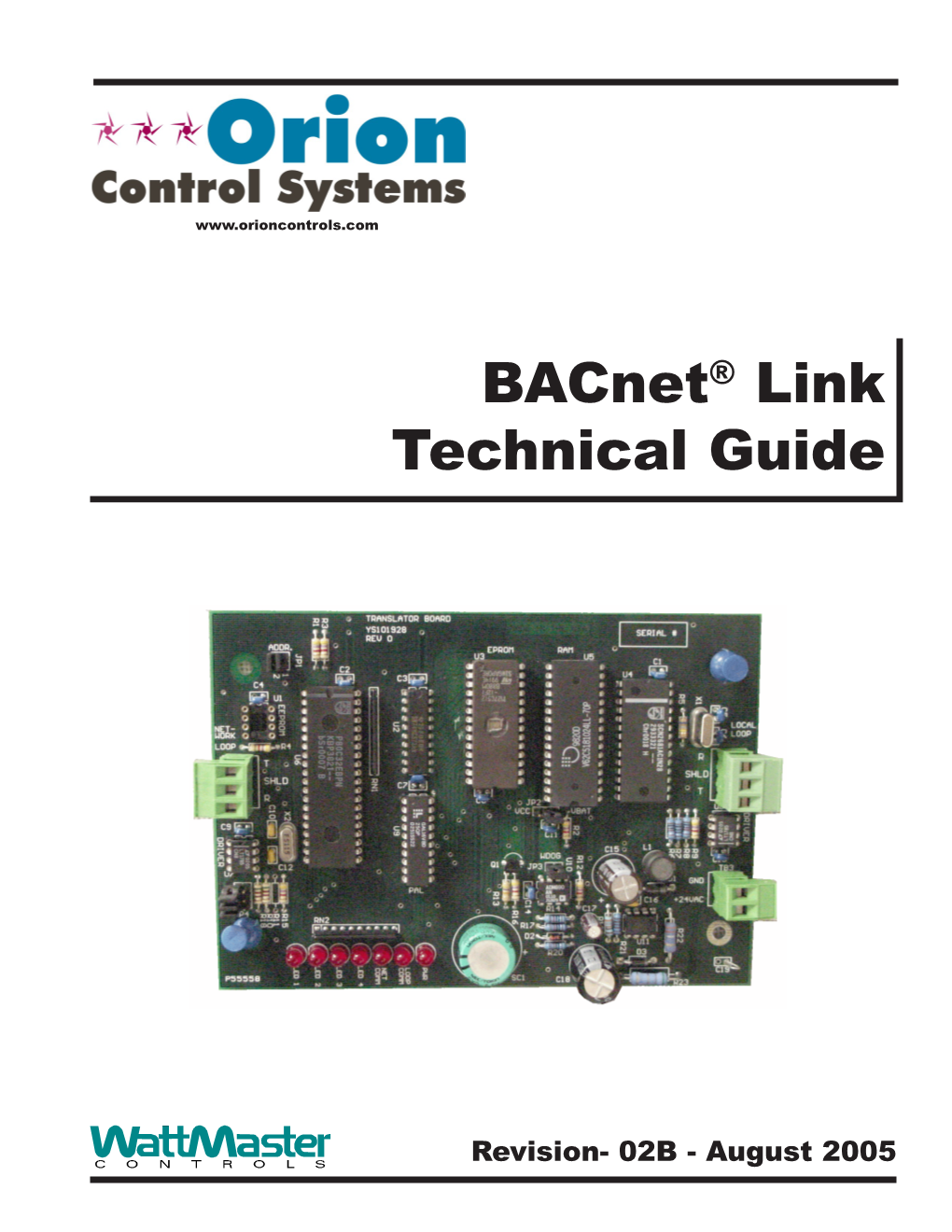 Bacnet® Link Technical Guide