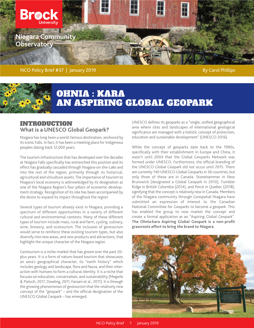 OHNIA : KARA an Aspiring Global Geopark