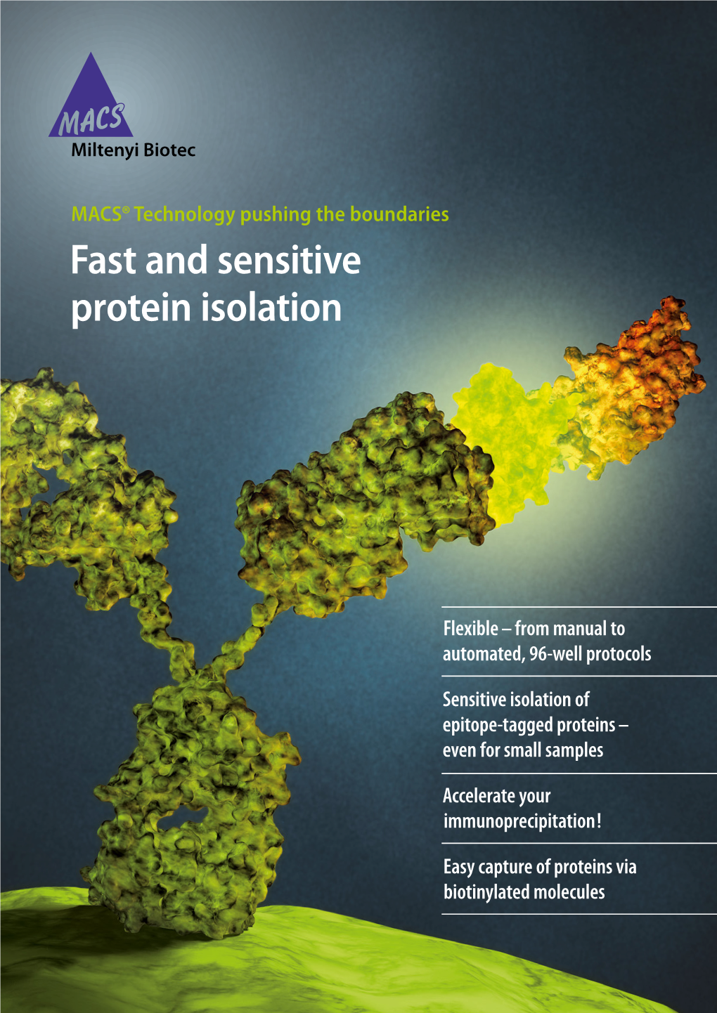 Fast and Sensitive Protein Isolation