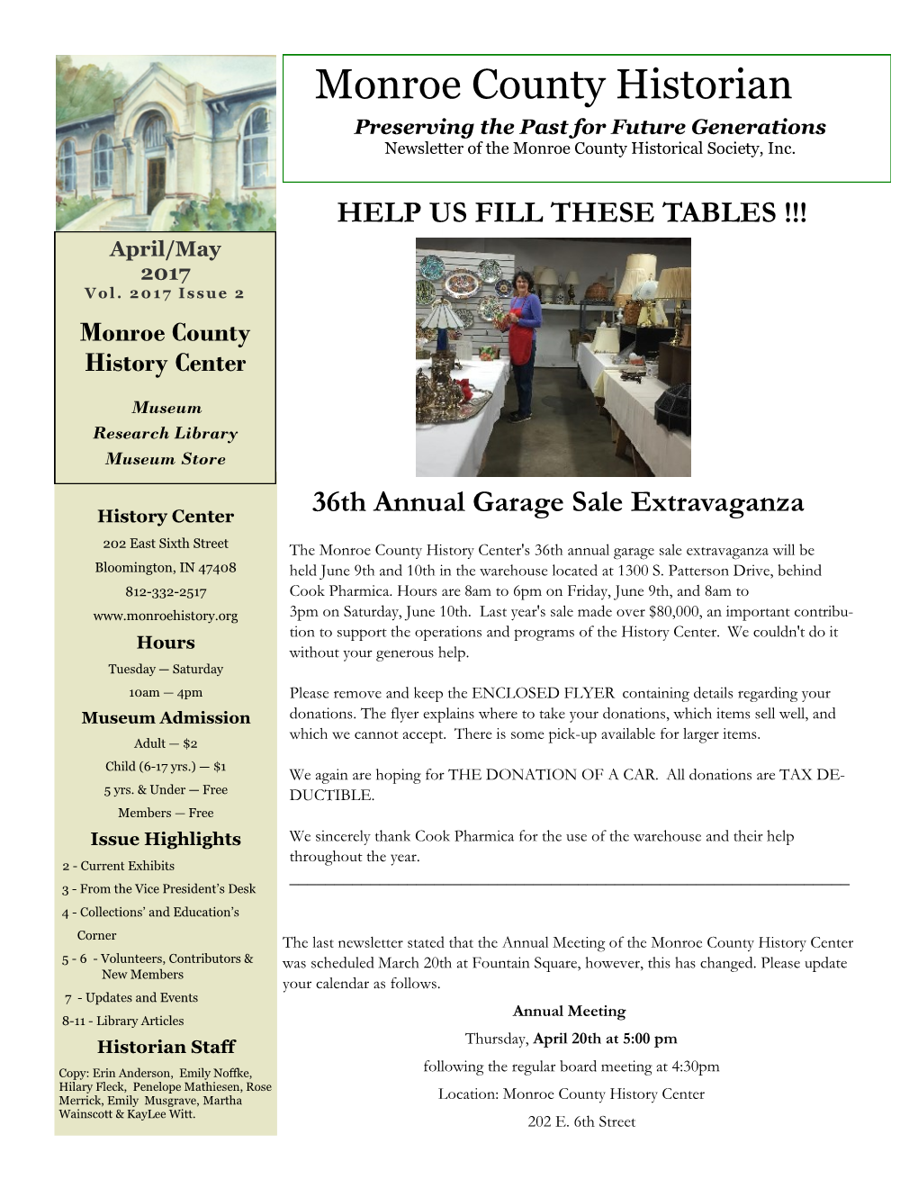 Monroe County Historian