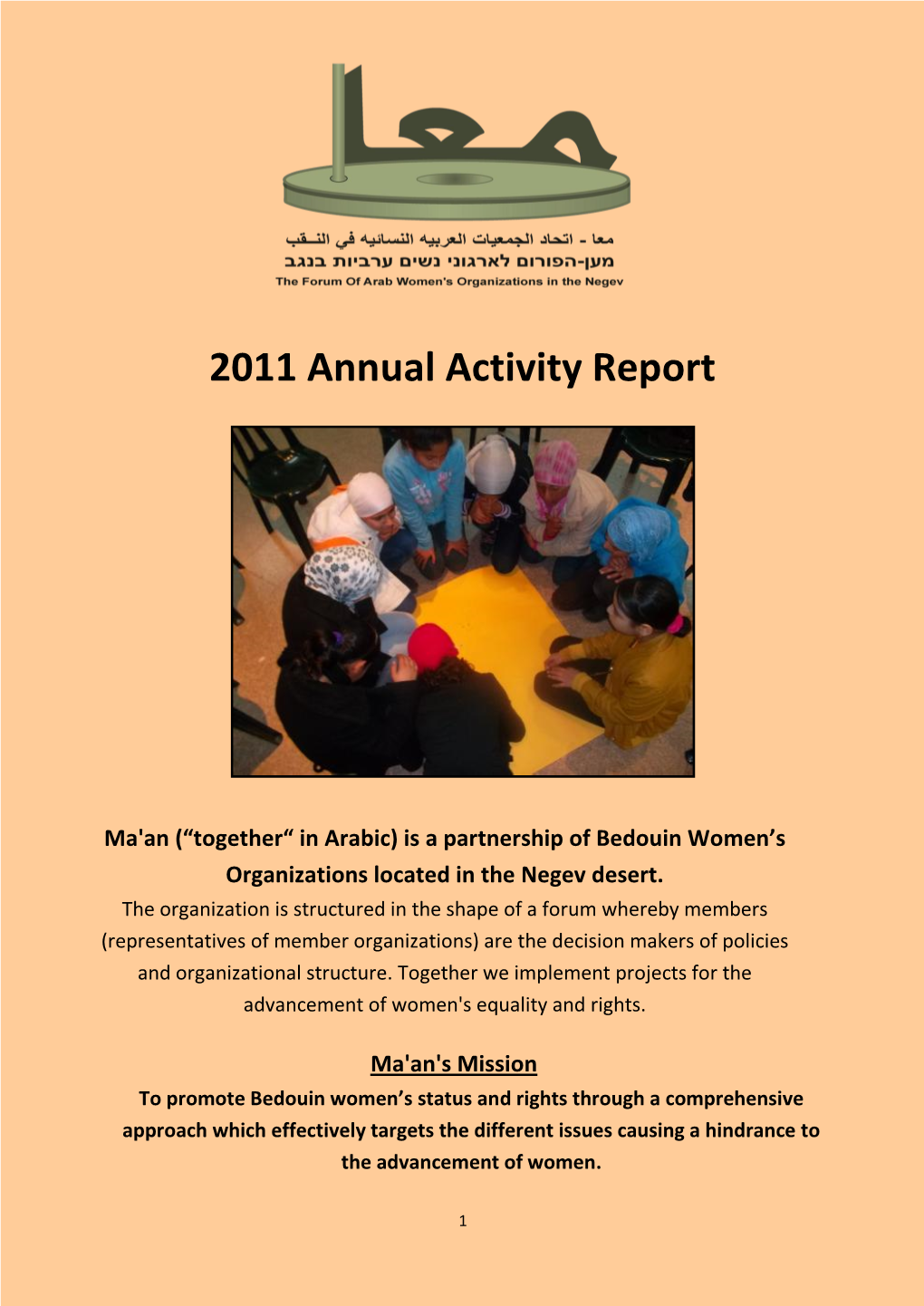 2011 Annual Activity Report