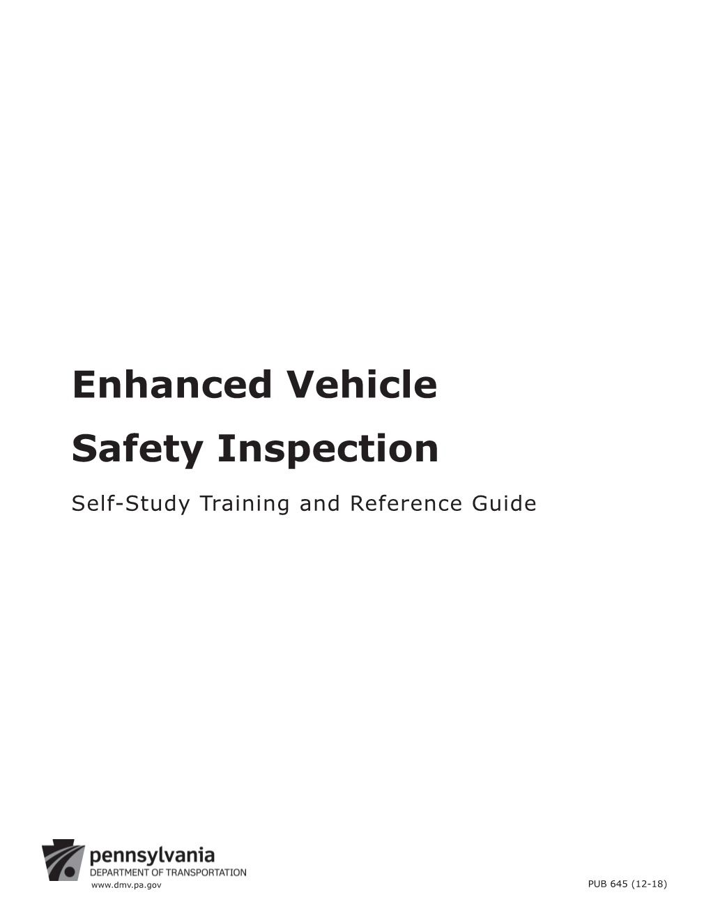 Enhanced Vehicle Safety Inspection