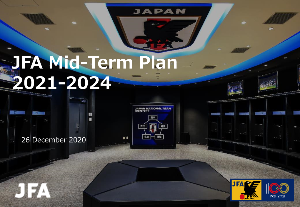 JFA Mid-Term Plan 2021-2024