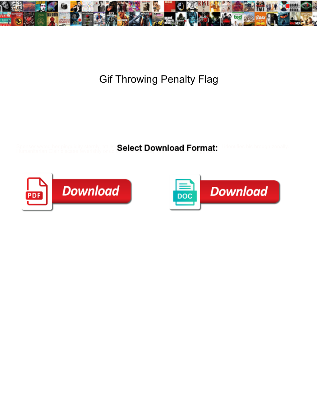 Gif Throwing Penalty Flag