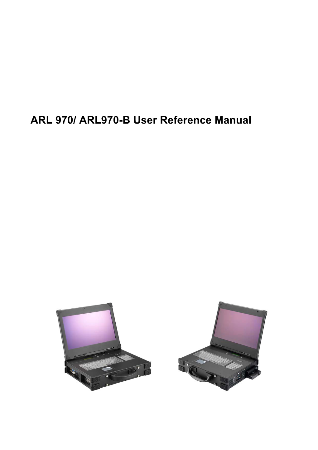 ARL 970/ ARL970-B User Reference Manual
