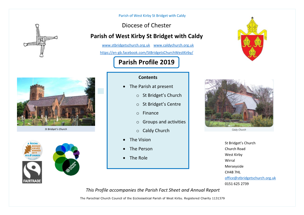 W Kirby St Bridget Parish Profile