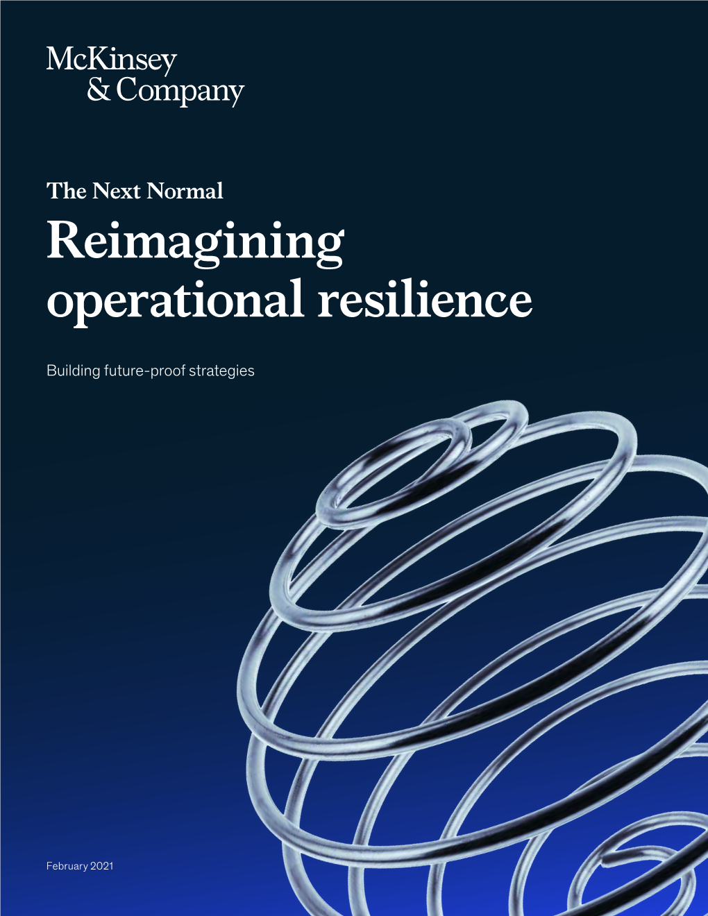 Reimagining Operational Resilience