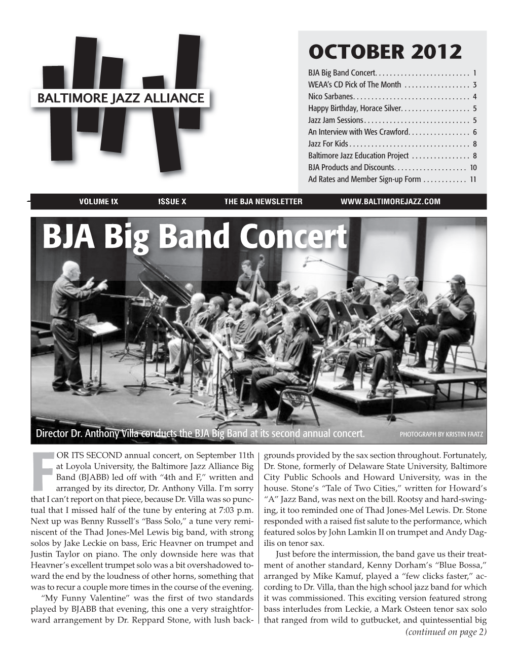 BJA Big Band Concert