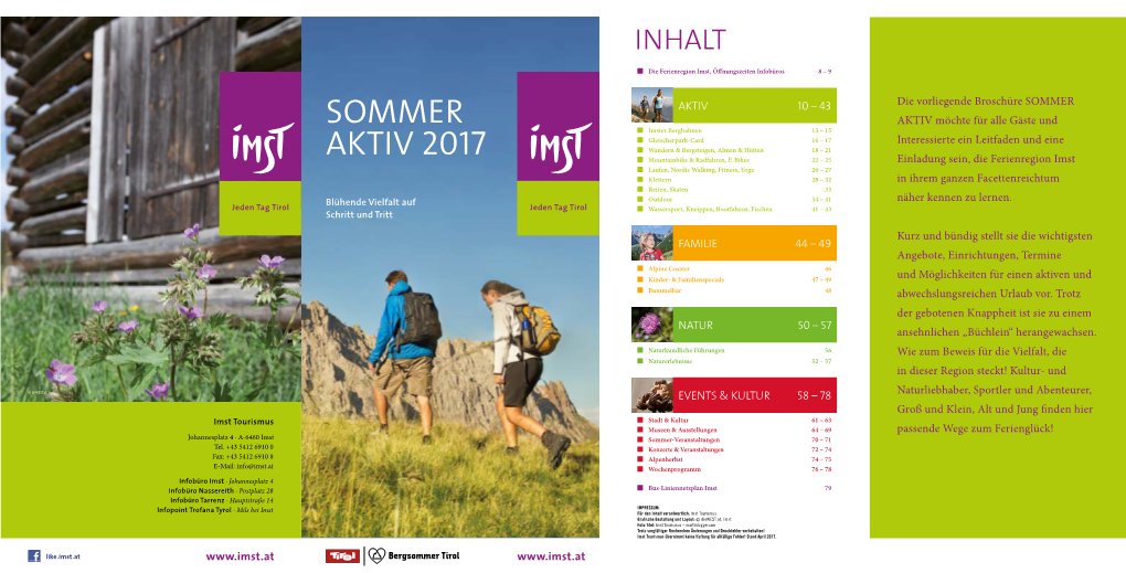 Sommer Aktiv 2017