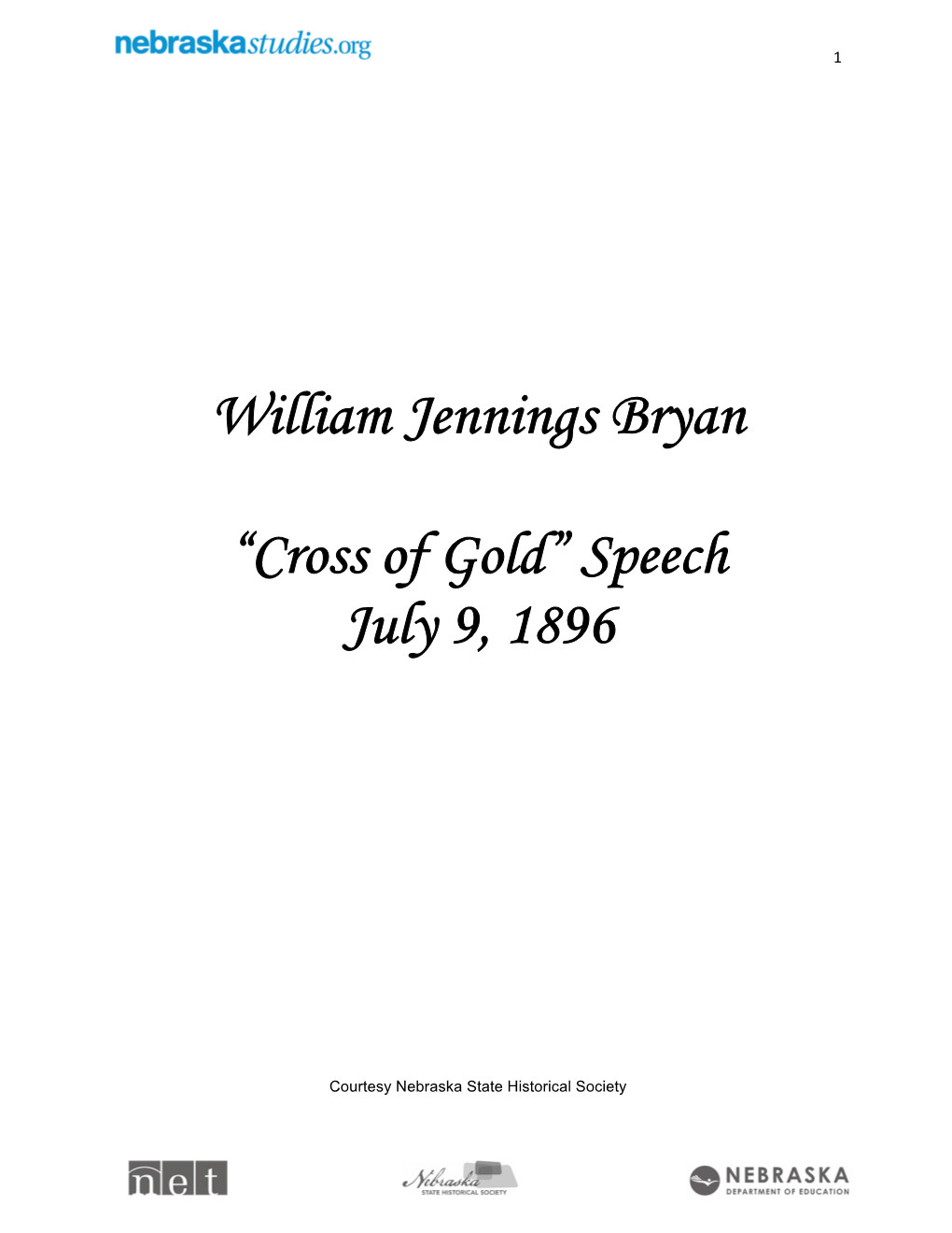 William Jennings Bryan