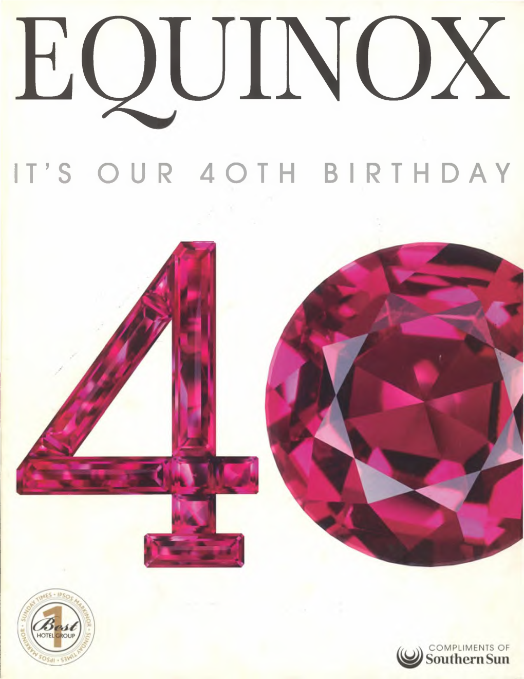 It's Our 40Th Birthday