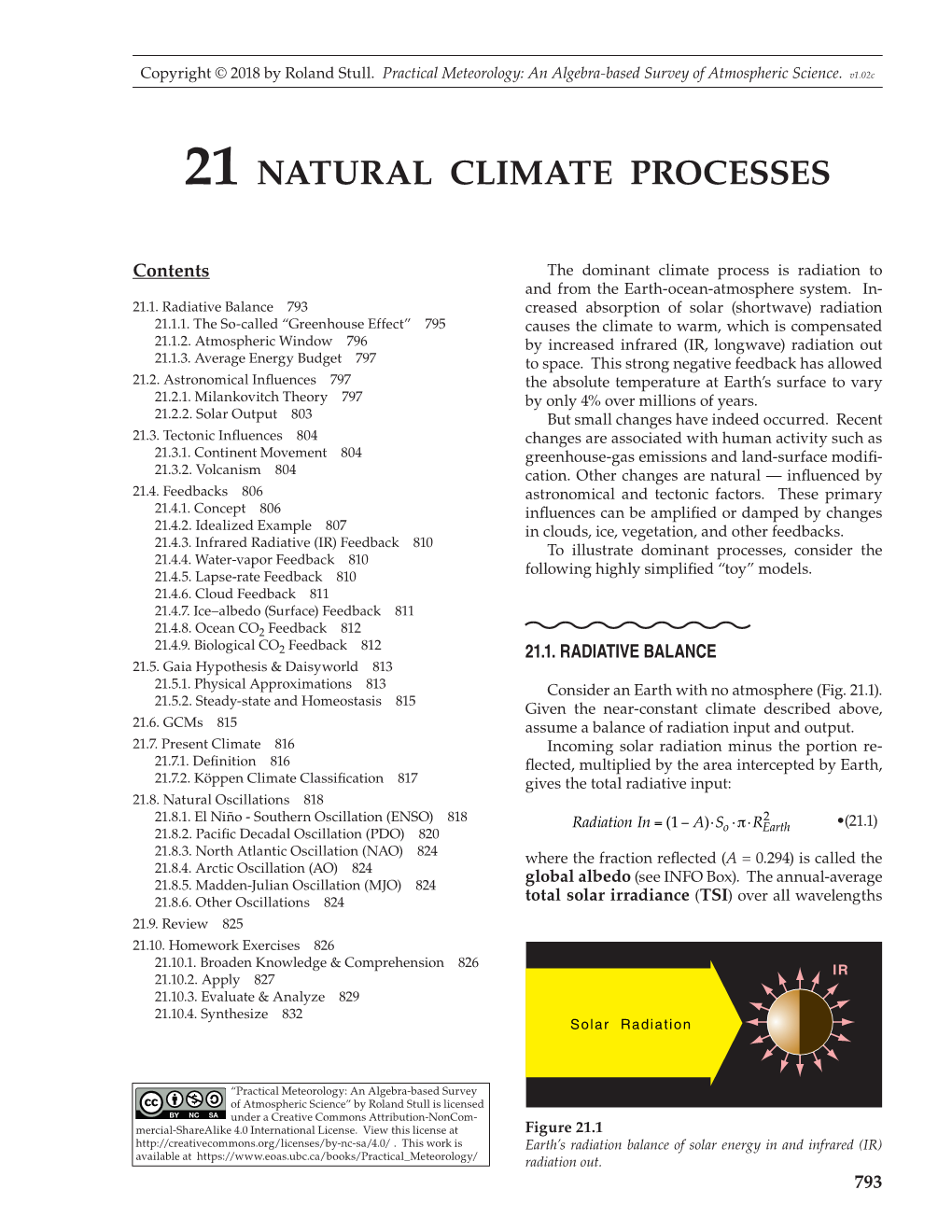 21 Natural Climate Processes