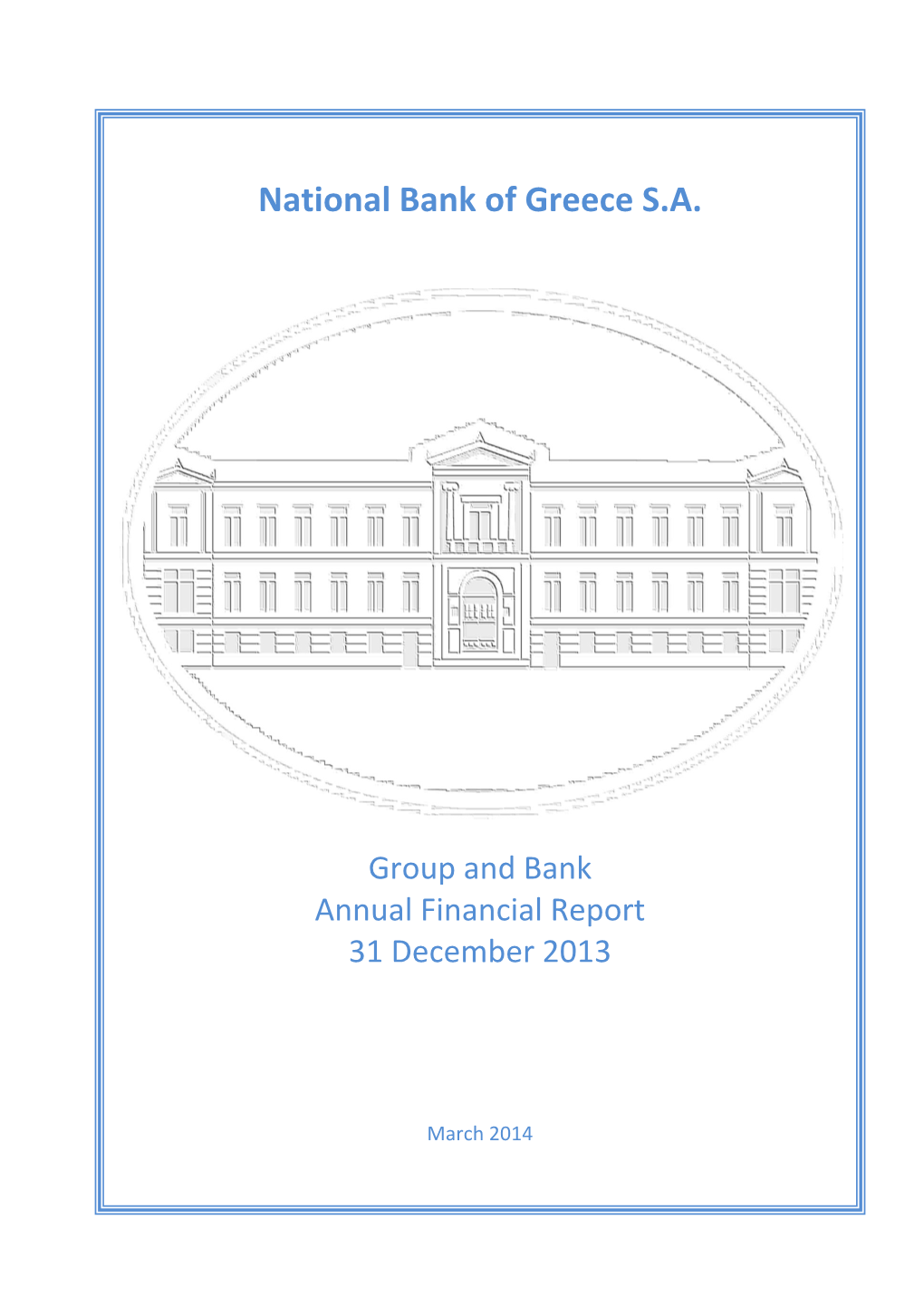 National Bank of Greece S.A