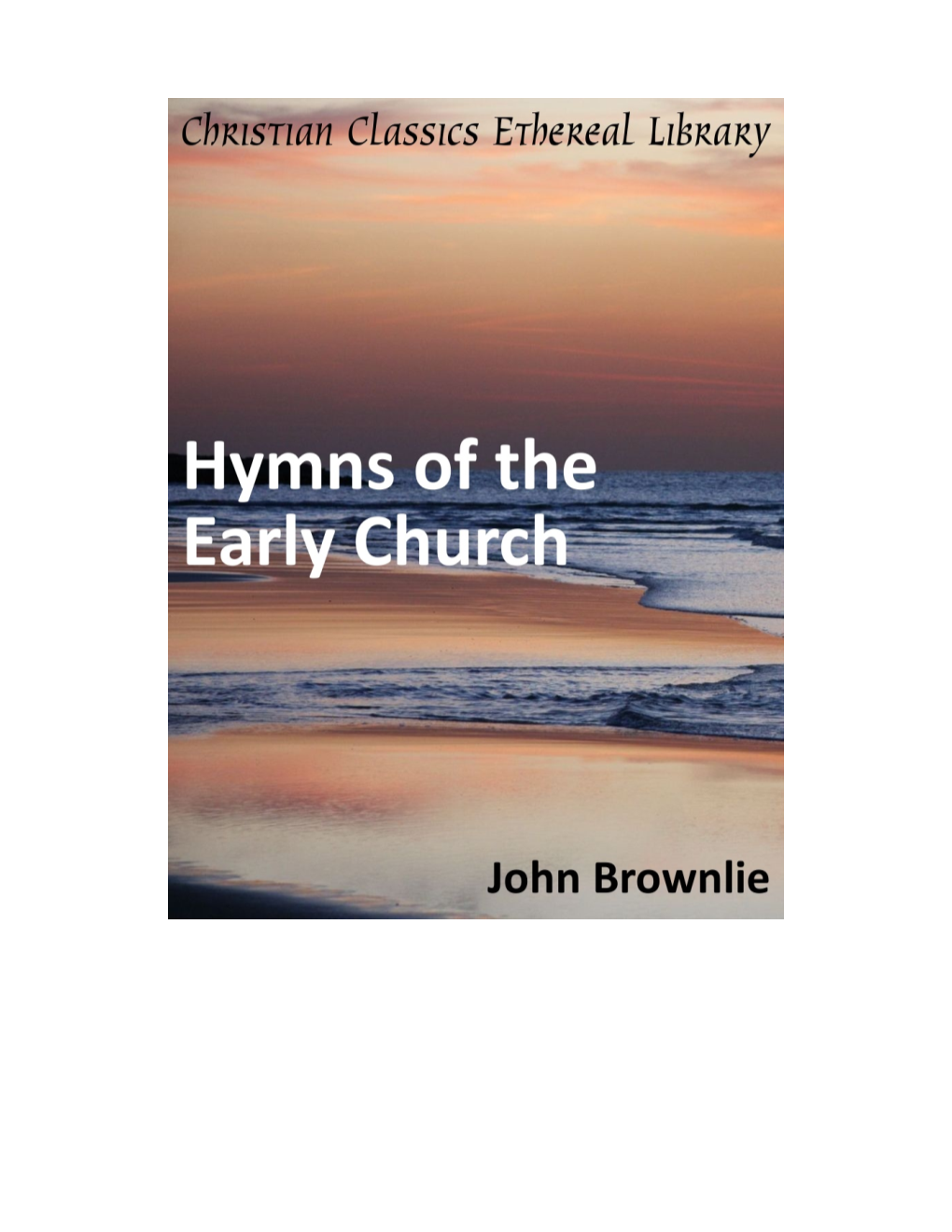 Hymns of the Early Church