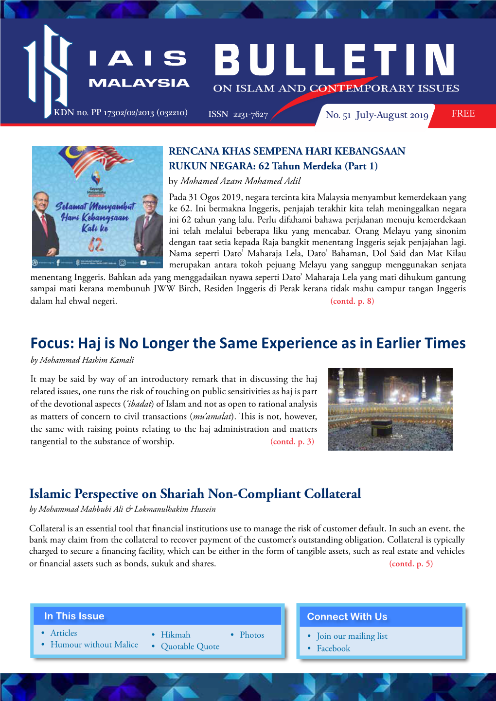 Bulletin Malaysia on Islam and Contemporary Issues