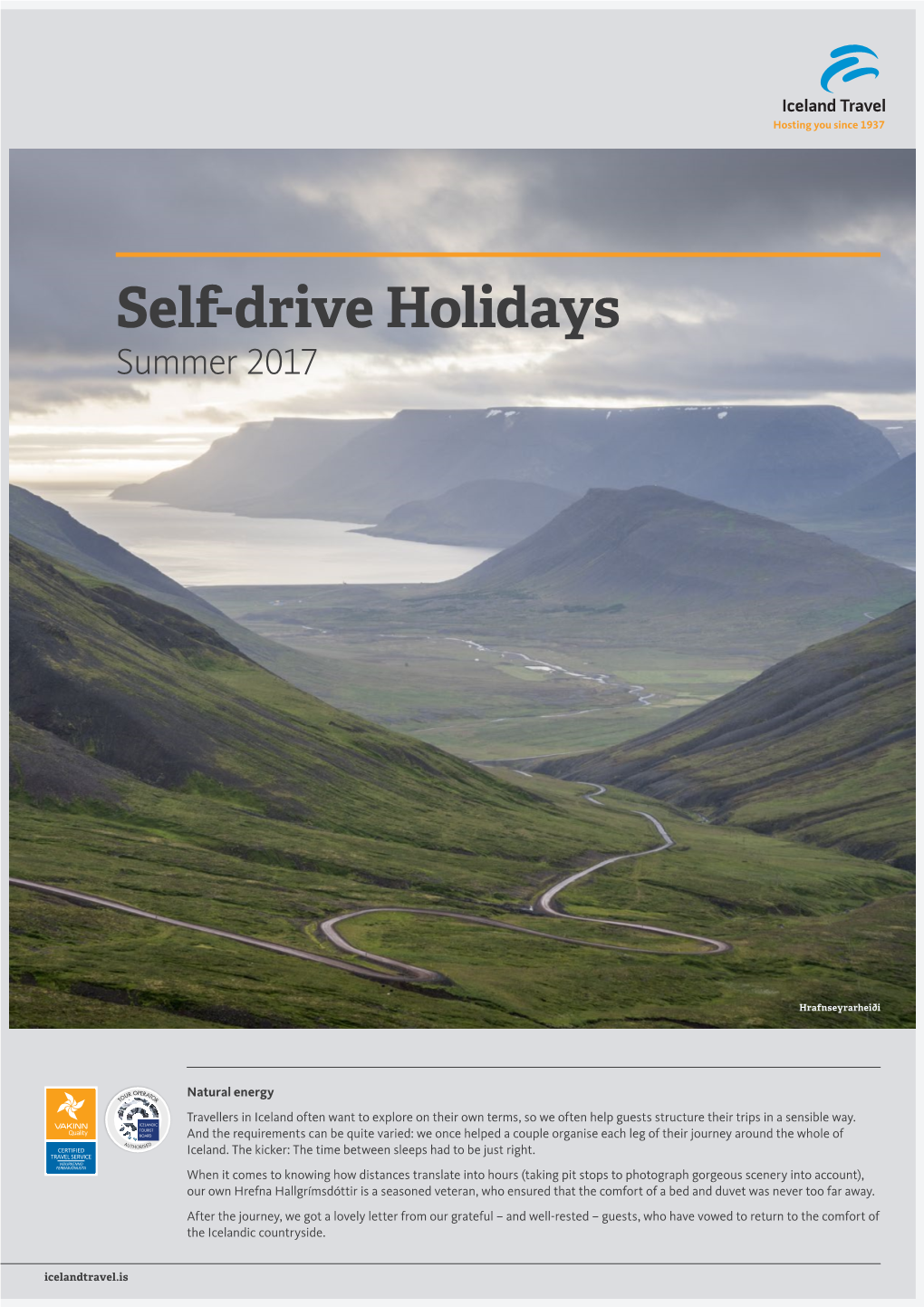 Self-Drive Holidays Summer 2017