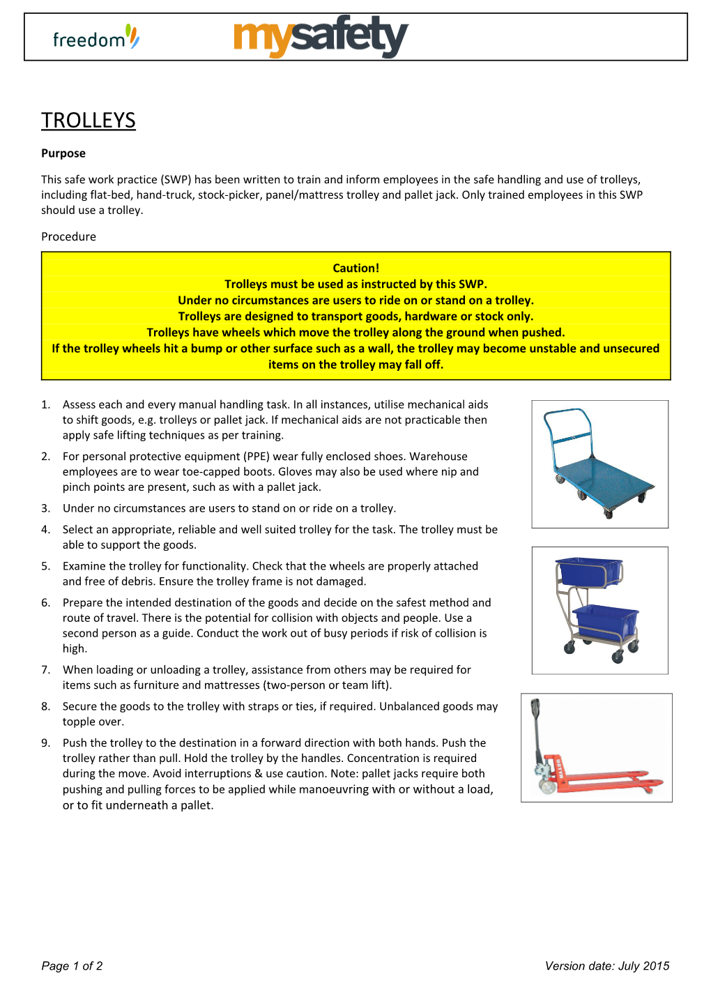 Hazardous Substances Register