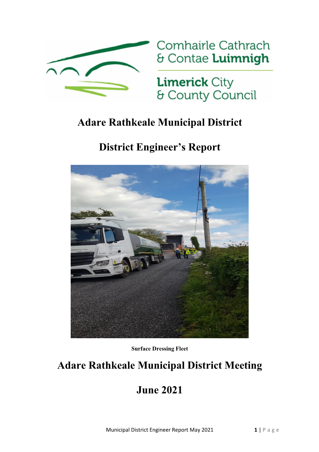 Adare Rathkeale Municipal District District Engineer's