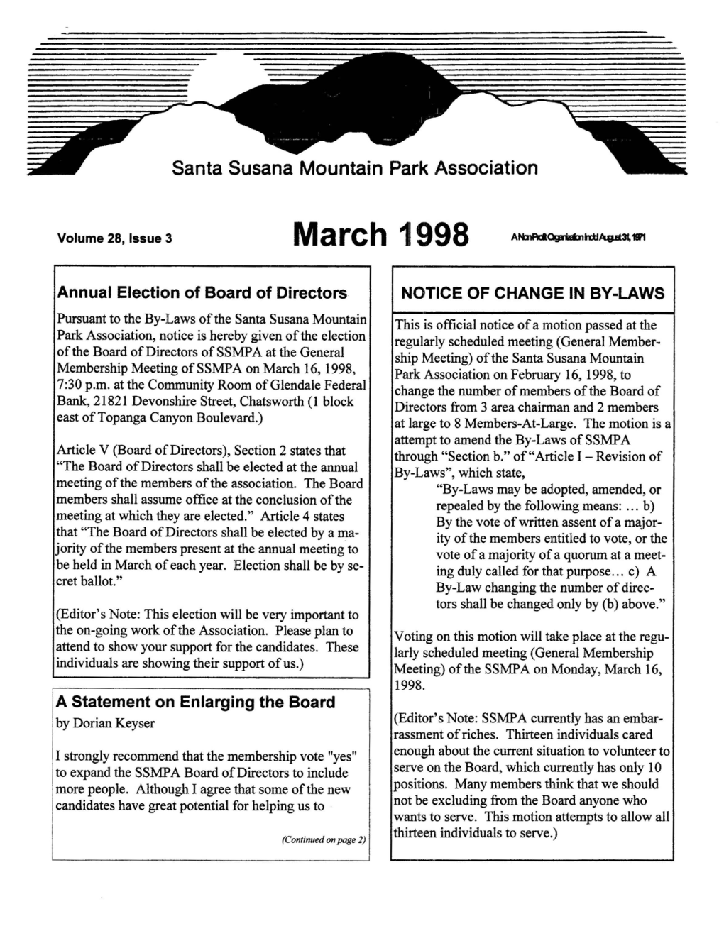 1998-03 SSMPA Newsletter