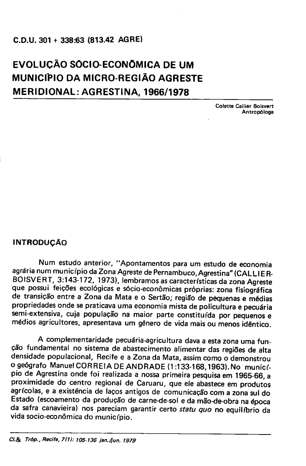 Agrestina, 196611978