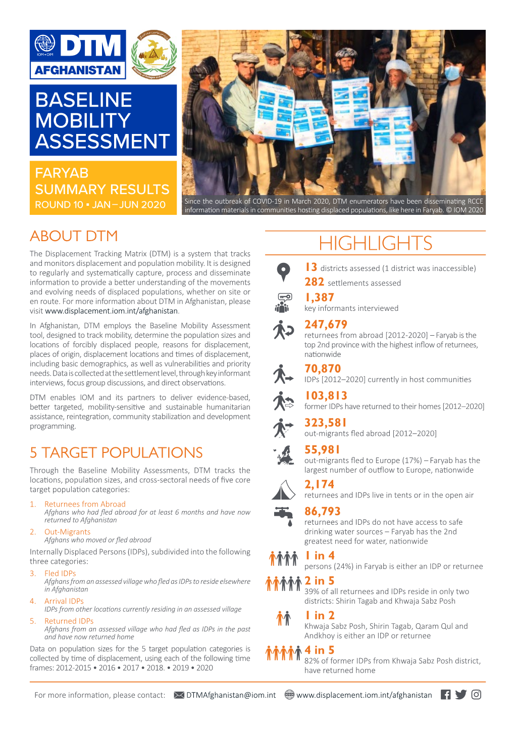 Baseline Mobility Assessment