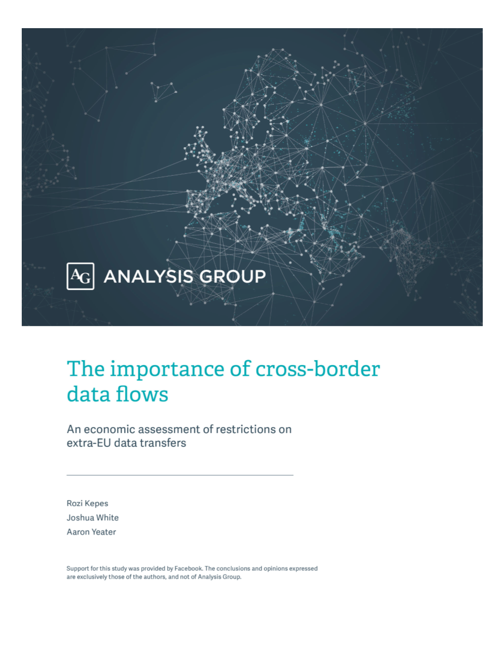 Research Report by Economists from Analysis Group