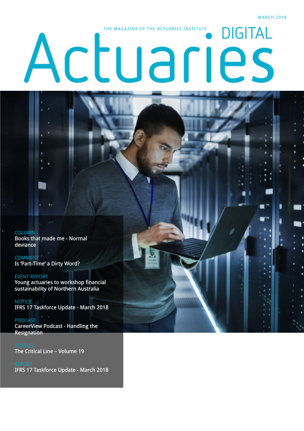 Actuaries Magazine March 2018