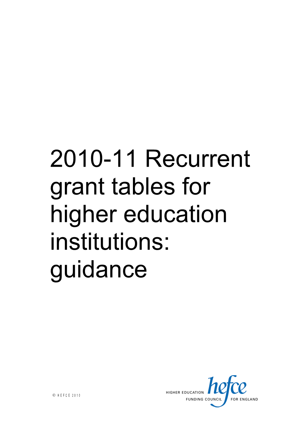 Detailed Explanation of the Grant Tables