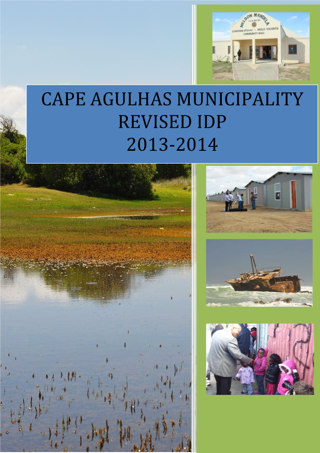 Cape Agulhas Municipality 3Rd Generation Idp 2012-2016