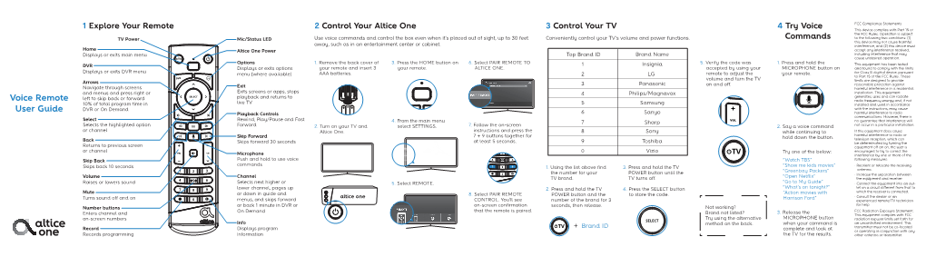 Voice Remote User Guide