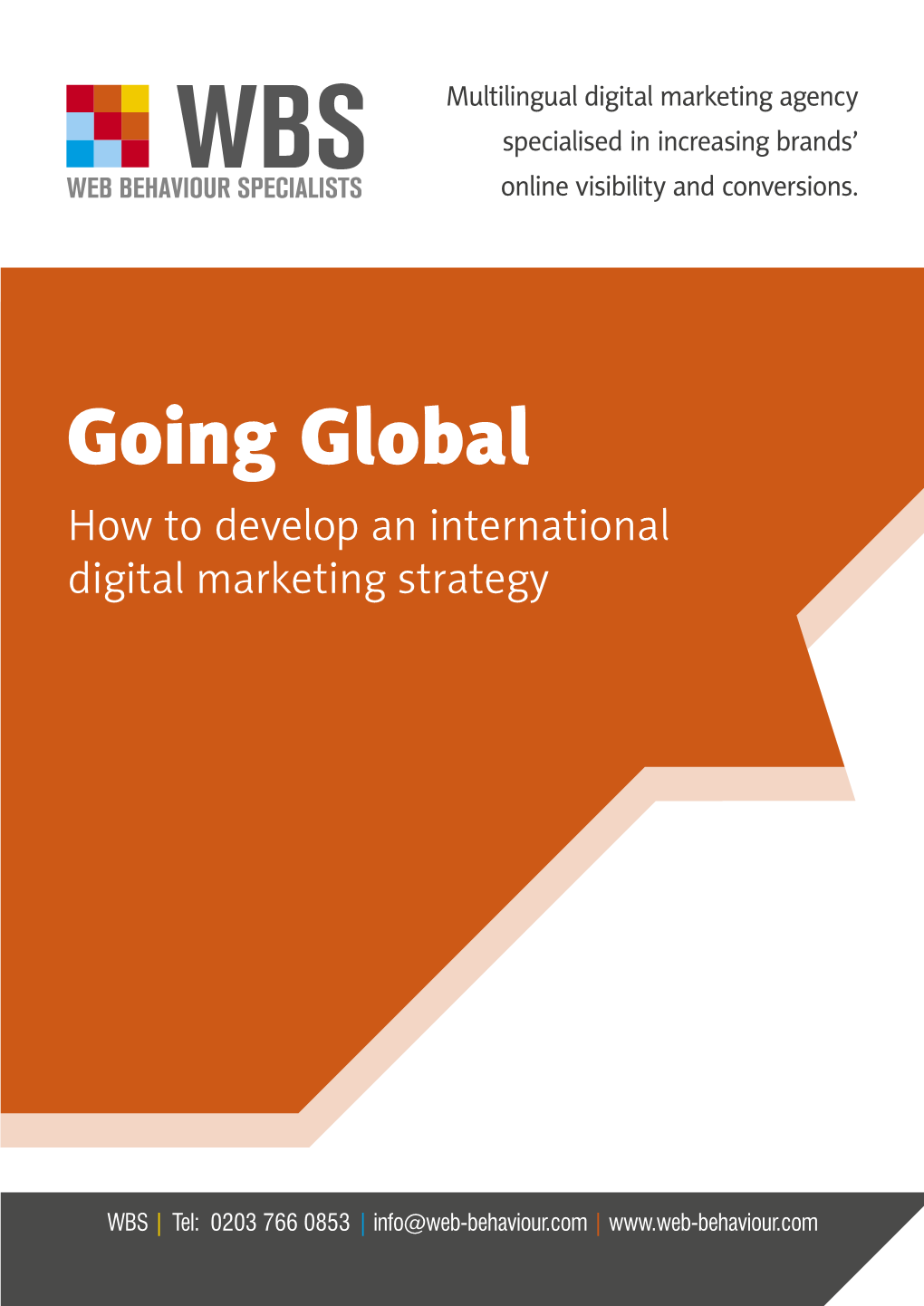 Going Global How to Develop an International Digital Marketing Strategy Table of Contents