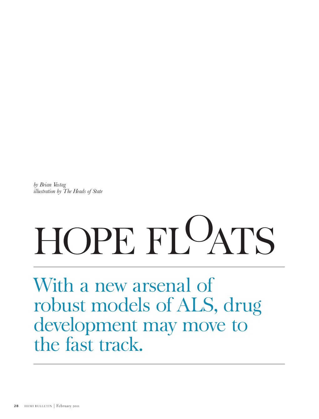 With a New Arsenal of Robust Models of ALS, Drug Development May Move to the Fast Track