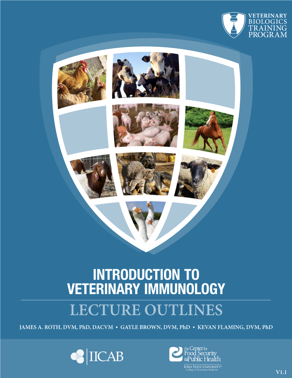 Introduction to Veterinary Immunology Lecture Outlines James A