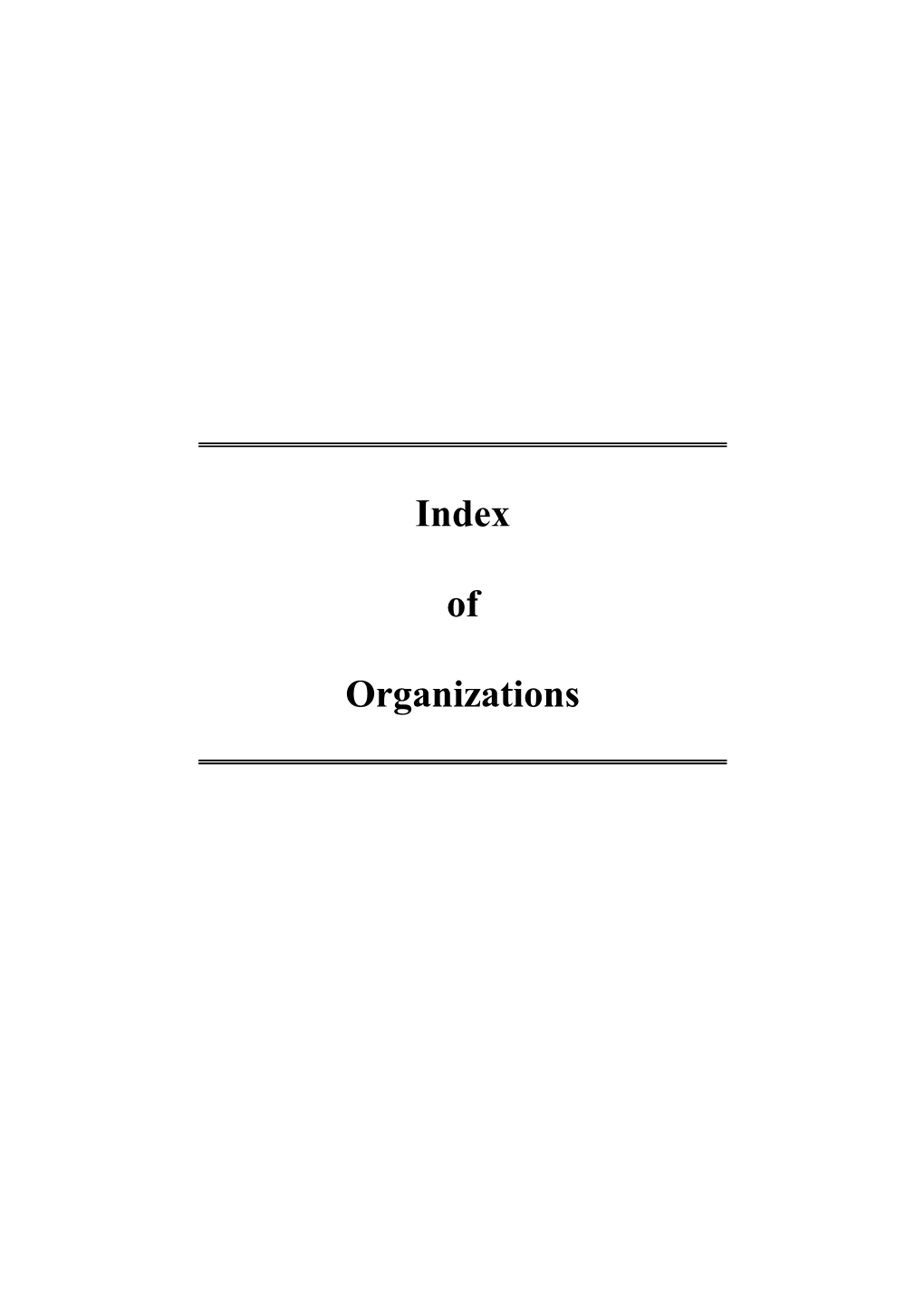 Trotskyist Serials Bibliography Index of Organizations Page 1