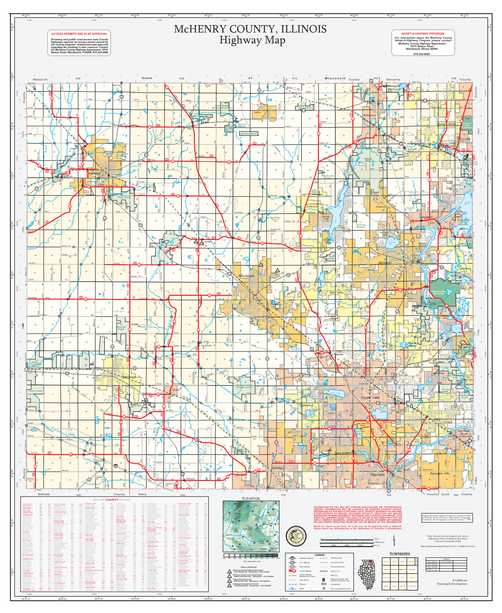 Mchenry COUNTY, ILLINOIS Highway