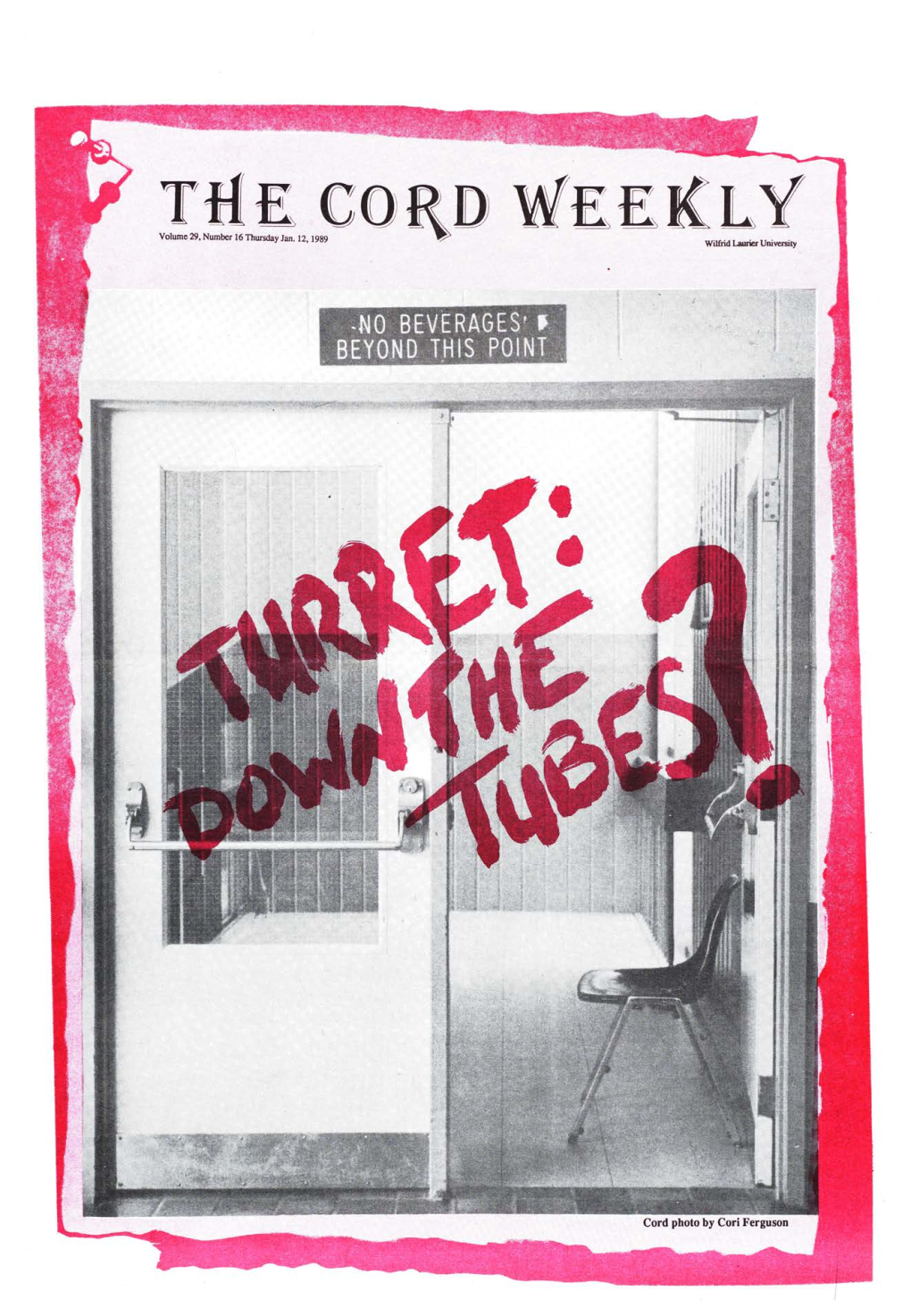 The Cord Weekly (February 12, 1989)