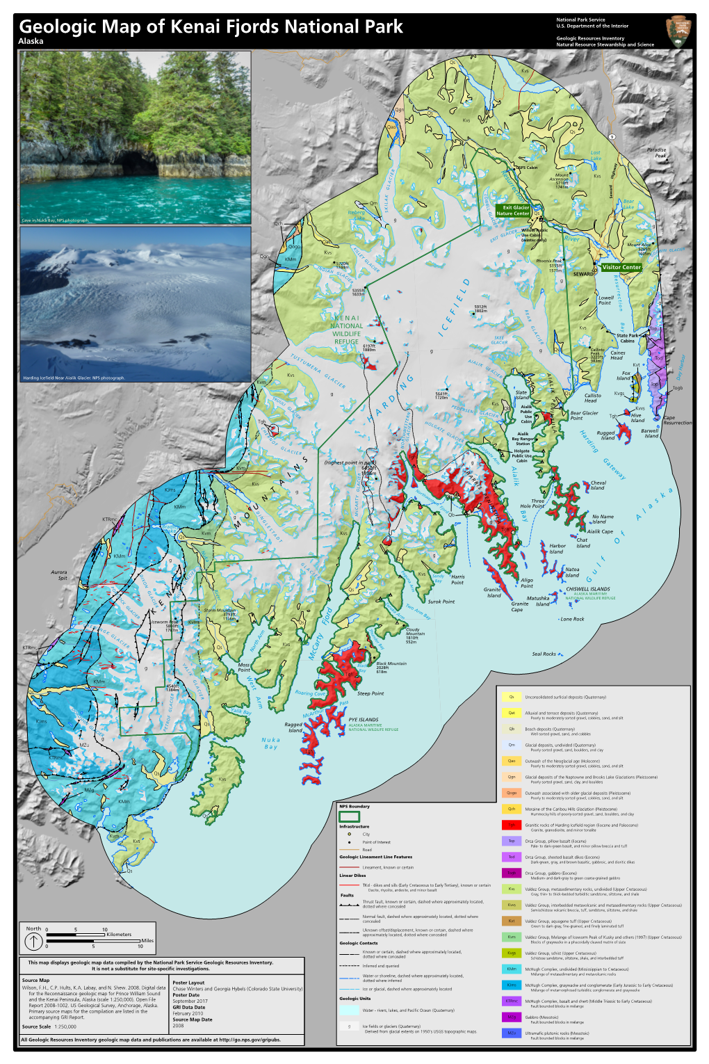 Kenai Fjords National Park GRI Poster