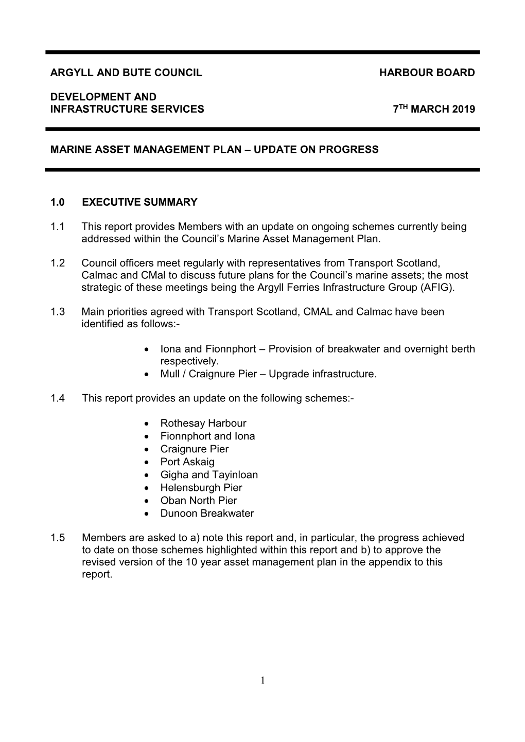 Marine Asset Management Plan Pdf 66 Kb